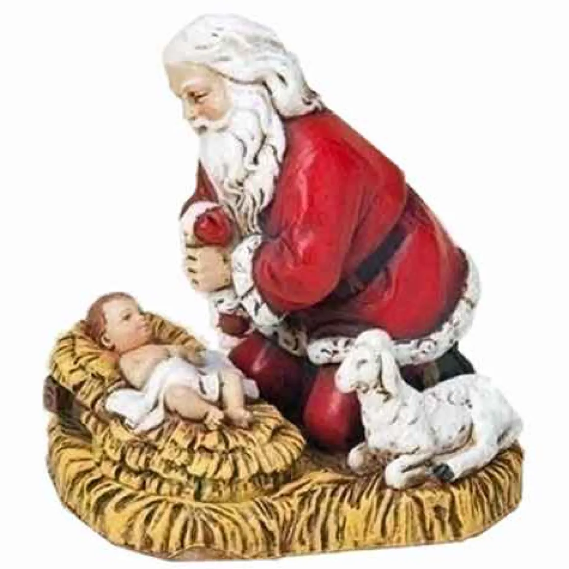 Kneeling Santa Ornament