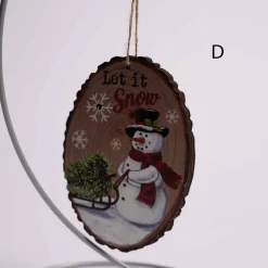 Lighted Snowman Ornament