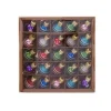 Miniature Decorated Glass Ball Ornaments
