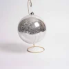 200Mm Silver Mercury Ball Ornament