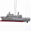 Navy Ship Ornament