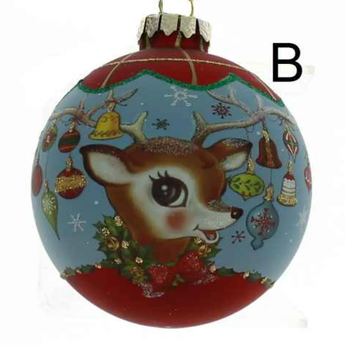Nostalgic Glass Ornament