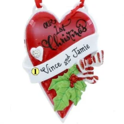 Our First Christmas Heart