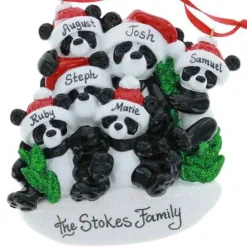 Panda Family Of 6