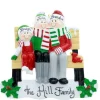 Park Bench Family Of 3