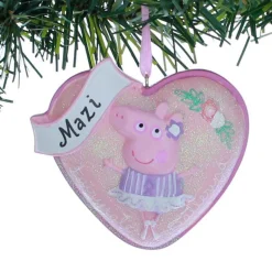Peppa Pig Heart Ornament
