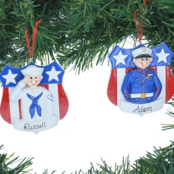 Personalized Marine Ornament