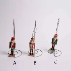 Plaid Nutcracker Ornament