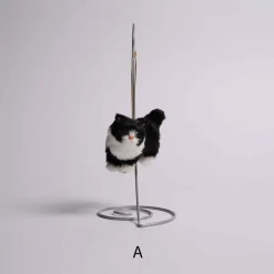 Plush Cat Ornament