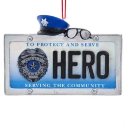 Police Hero Ornament