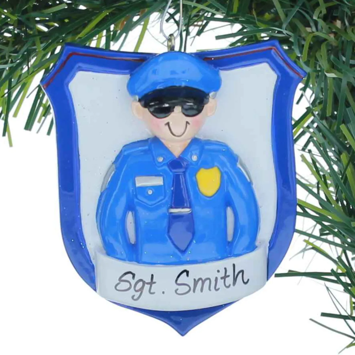 Police Man Ornament
