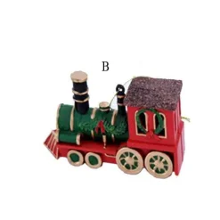 Red Christmas Train