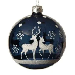 Reindeer Ball Ornament