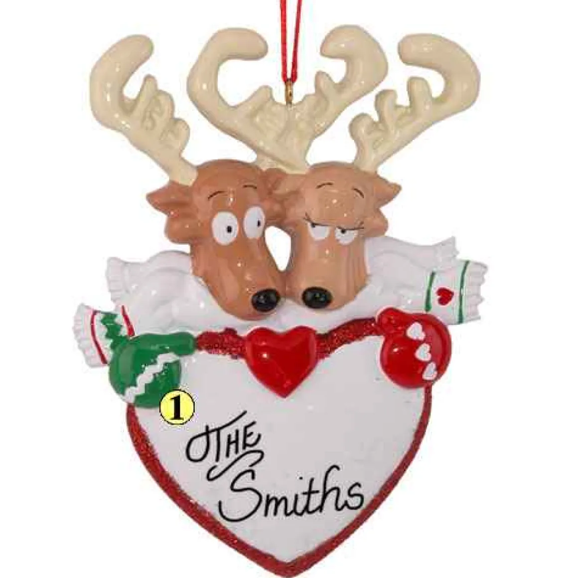 Reindeer Heart Couple