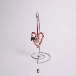 Ribbon Candy Heart Ornament