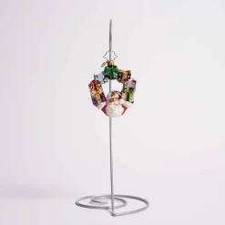 Ring Of Delights Glass Gem Ornament