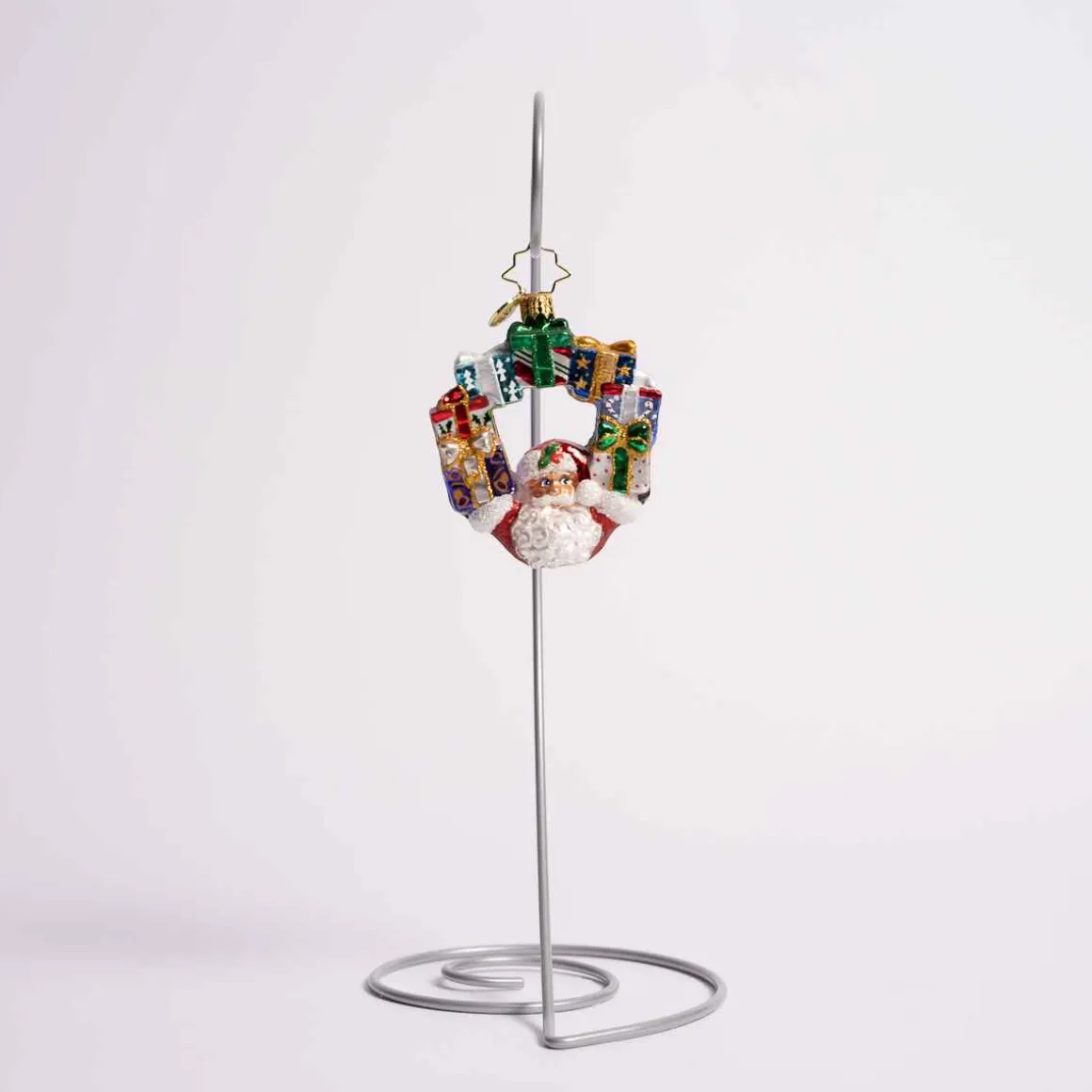 Ring Of Delights Glass Gem Ornament