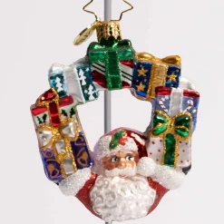 Ring Of Delights Glass Gem Ornament