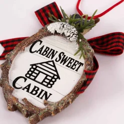 Rustic Tree Ornament