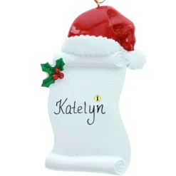Santa Cap Scroll