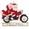 Santa Couple Motorcycle