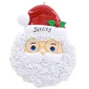 Santa Face Ornament