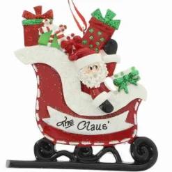 Santa In Sleigh With Gifts