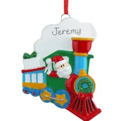 Santa In Train