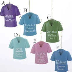 Scrub Shirt Ornament /6