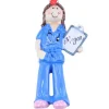 Scrubs Woman Brown Hair