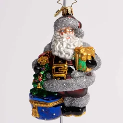 Shimmering With Surprises Glass Ornament