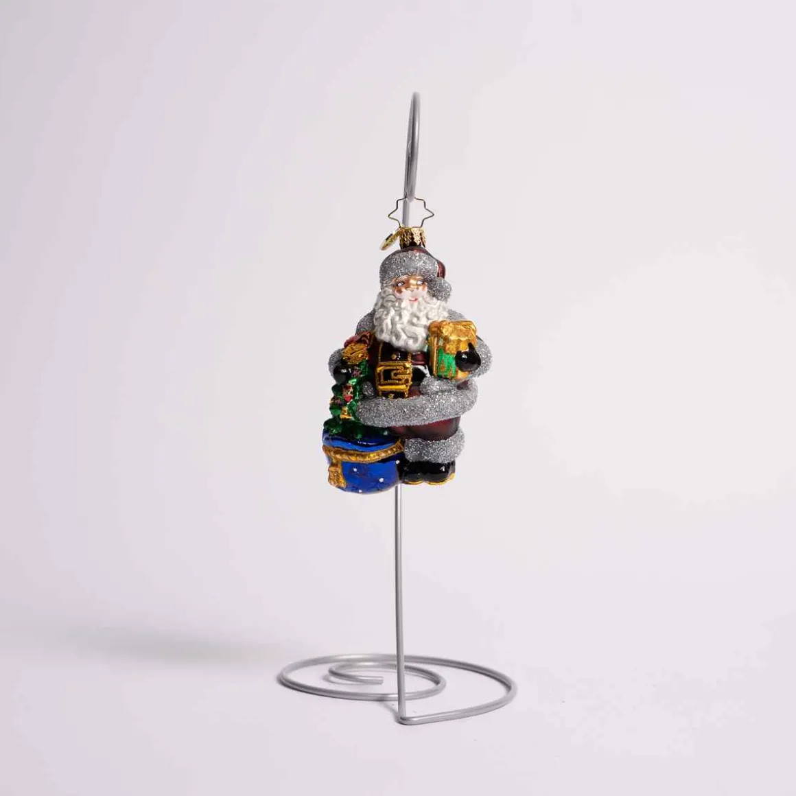 Shimmering With Surprises Glass Ornament