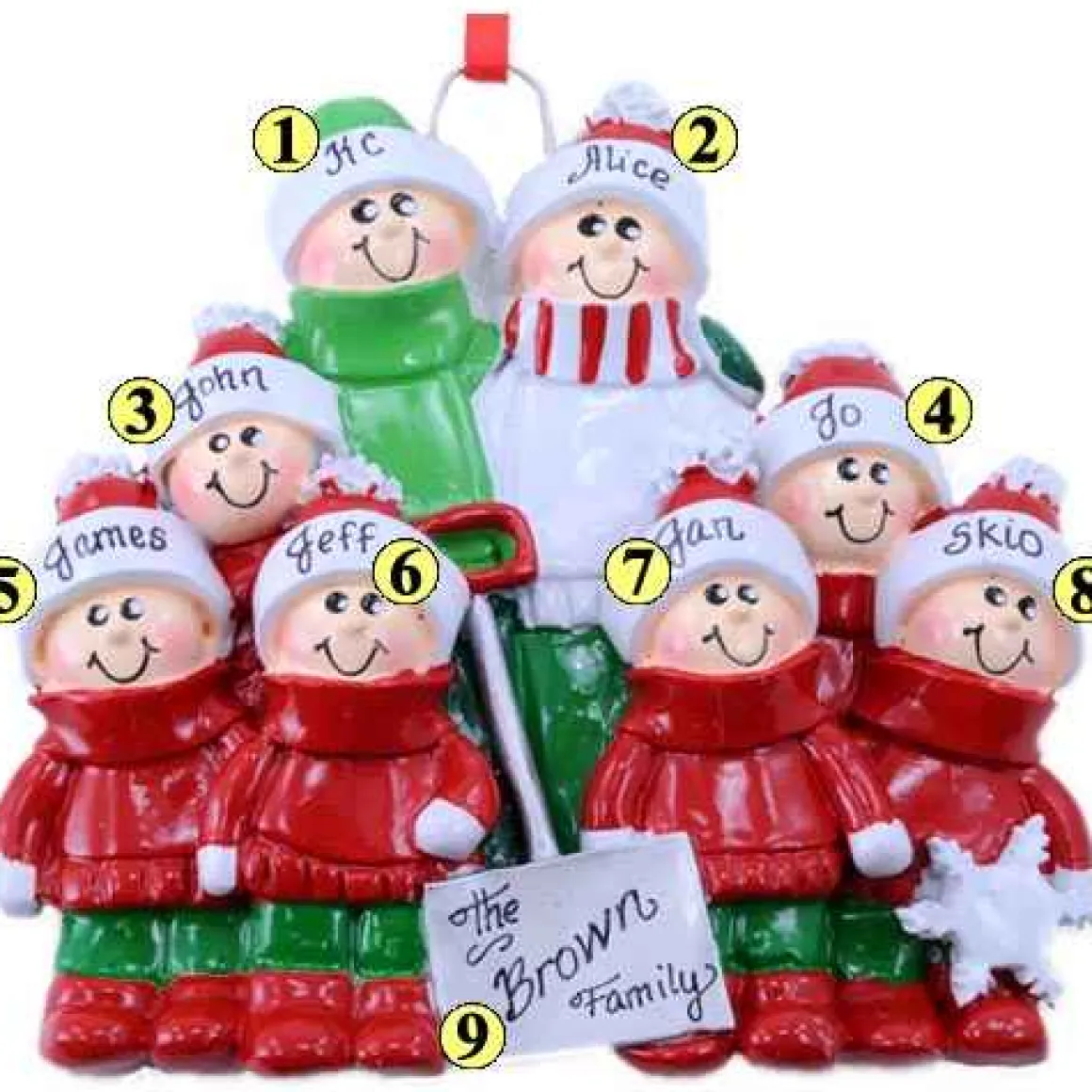 Shovel Family Of 8