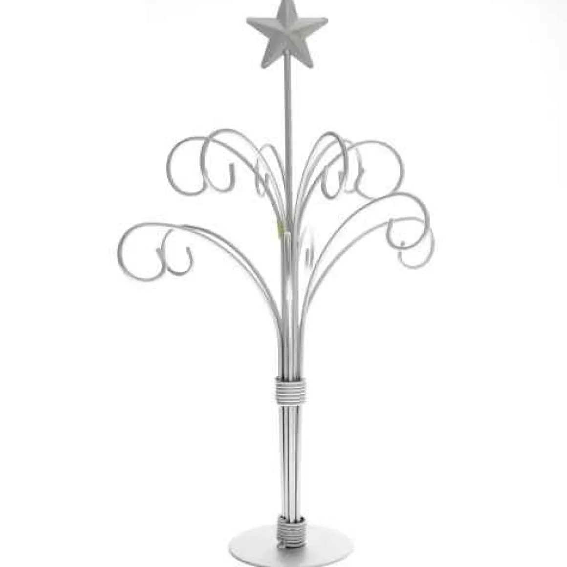Silver 12 Arm Ornament Stand