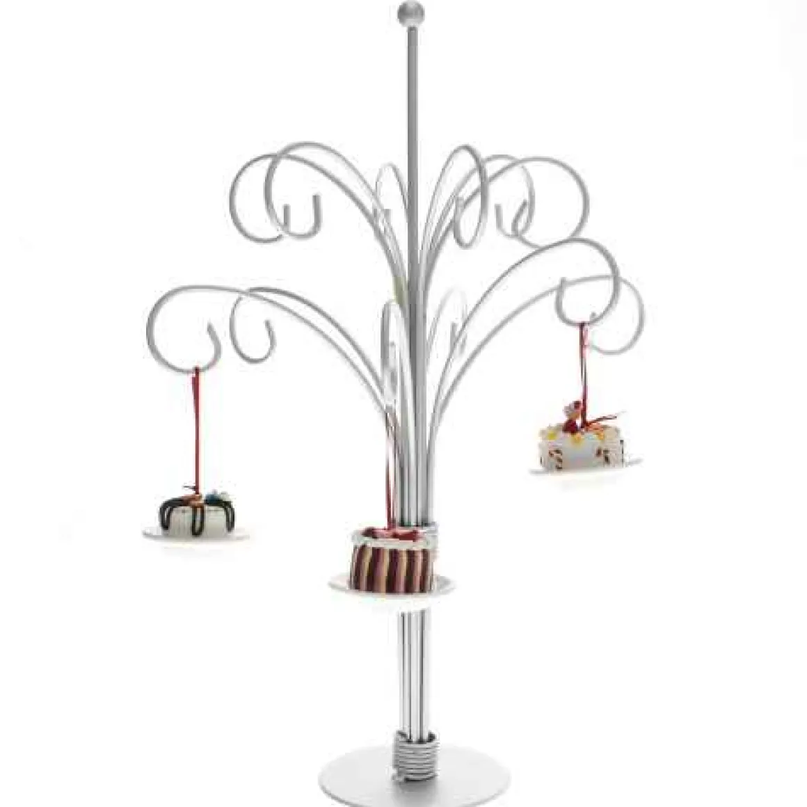 Silver 12 Arm Ornament Stand
