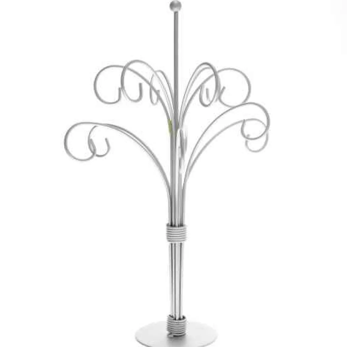 Silver 12 Arm Ornament Stand