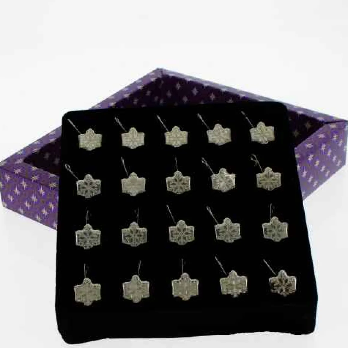 Silver 20 Piece Ornament Hooks