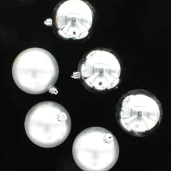 Silver Shatterproof Ornament
