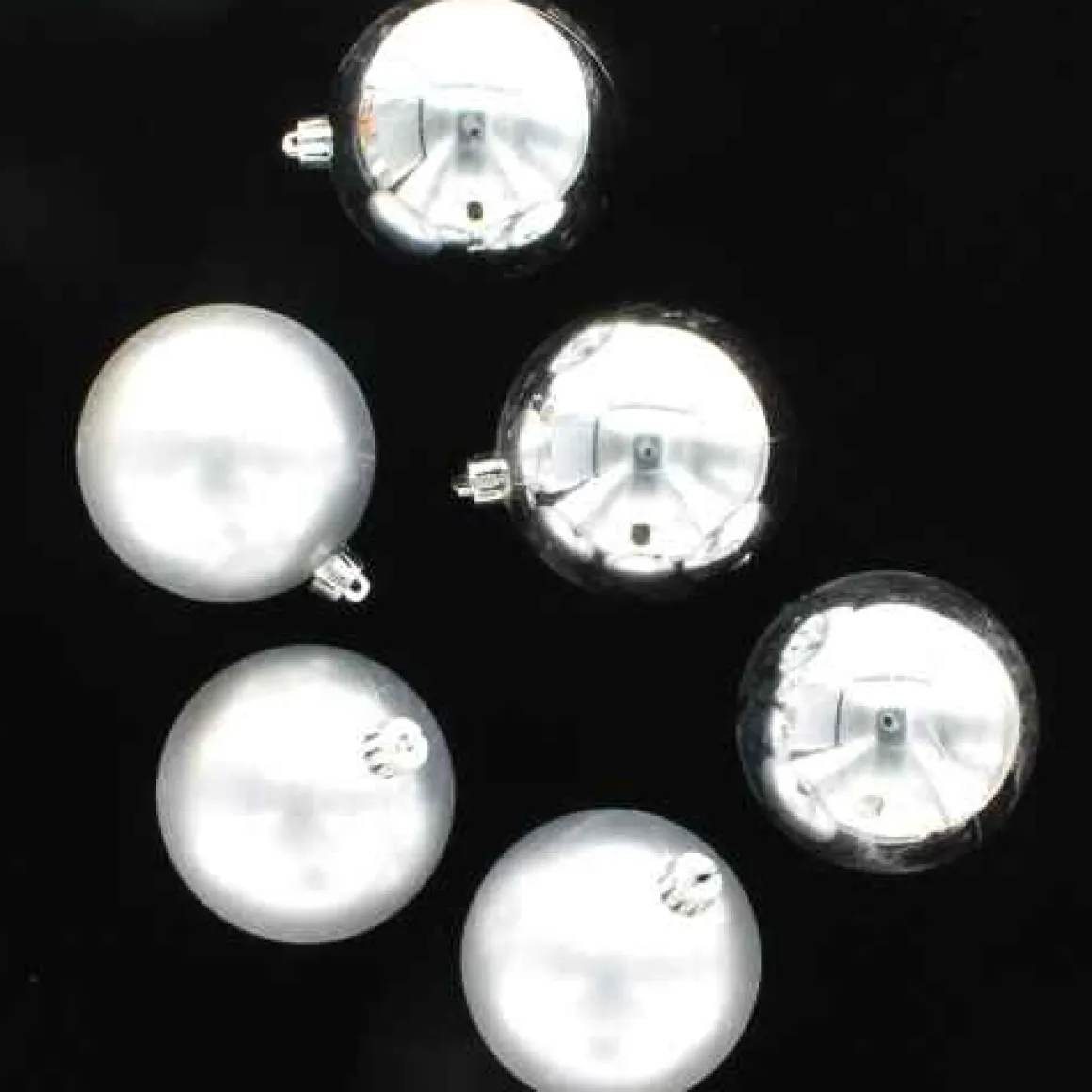 Silver Shatterproof Ornament
