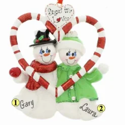 Snow In Love Couple