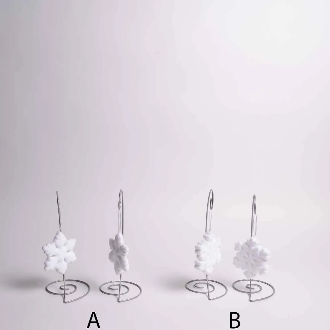 Snowflake Ornament Set Of 2
