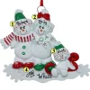 Snowman Family Of 3