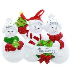 Snowman Family Of 3