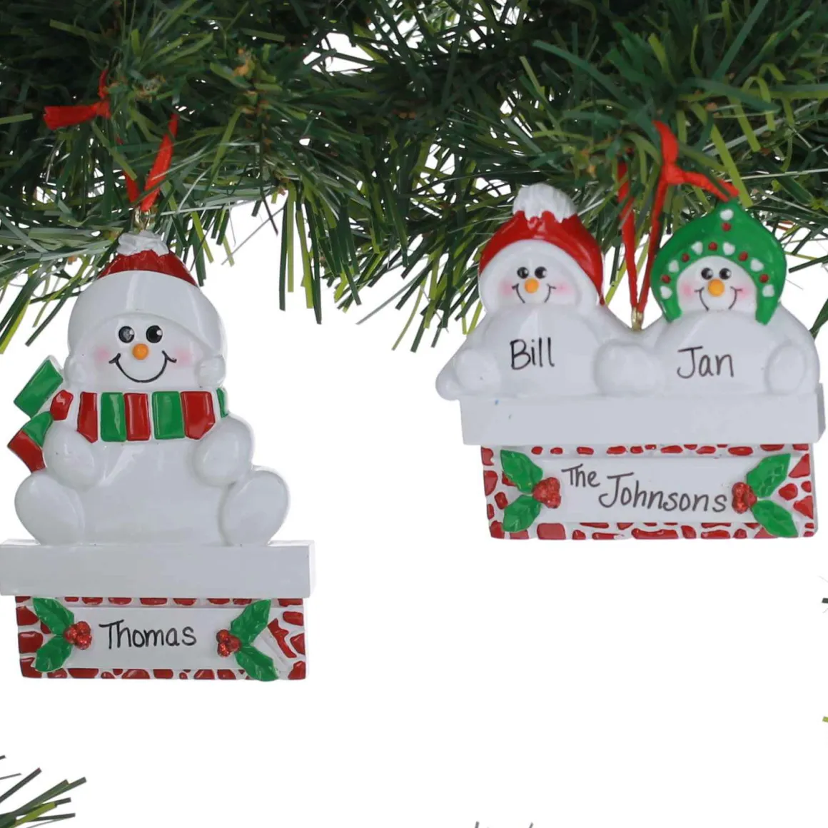 Snowman On Mantle