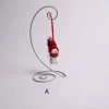 Snowman With Red Knit Hat