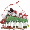 Snowman With Tree Family Of 5