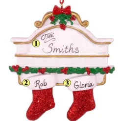 Stocking Mantle Family Of 2