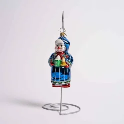 Sweet Dreams Snowman Glass Ornament