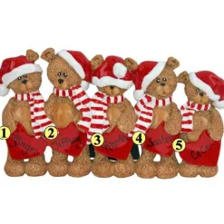 Teddy Bear Family Of 5