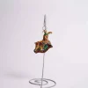 The Buck Rocks Here Glass Gem Ornament